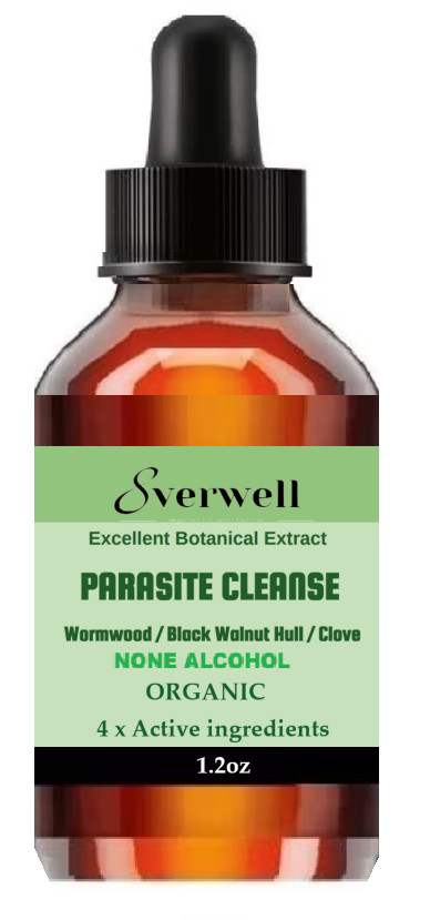 Parasitic Cleanse Organic Tincture:Wormwood,Black Walnut Hull,Clove/NONE ALCOHOL