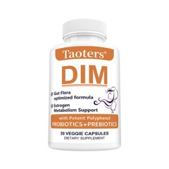 DIM Supplement – Gut Flora optimized formula Estrogen Metabolism Support