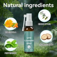 Lung Cleansing Spray, Calendula Leaf Extract Spray Herbal (2pcs)