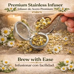 Manzanilla TE (Chamomile Flowers) 4 oz 113g – Ball for Loose Leaf