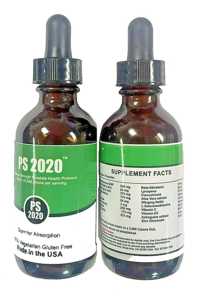 Prostate BPH Helper. Watch Gleason score go down with Liposomal PS2020.(60 ml)