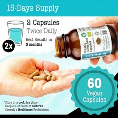 DR WAKDE’S Organic Cumin Seed Capsules, Organic | 60 Veg Caps | Ayurvedic Sup…