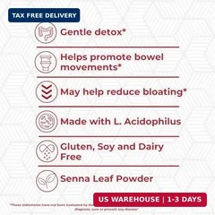 Health Plus Super Colon Cleanse 15 Day Supply of Gentle Gut Cleanse Detox, Psyll