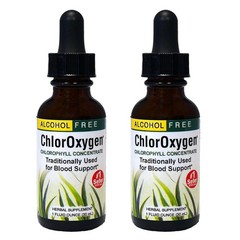 Herbs Etc. ChlorOxygen Chlorophyll Concentrate Liquid, 1 fl oz, 2 Pack