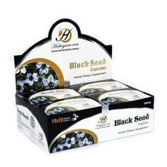 Black Seed Capsule, Blister Pack 10×20 Capsules, Herbal Dietary Supplement