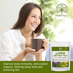 42 Bags Liver Cleanse & Detox Support Liver Detox Tea Herbal Kidney and Pancrea