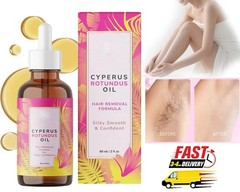 1-5PCS Cyperus Rotundus Oil – 60ml Natural Cyperus Rotundus Oil For Hair Removal