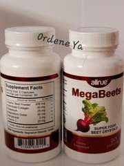 2 Mega Beets Super Food Capsulas Energy Beetroot Bones Antioxidant Remolacha