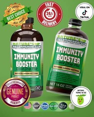 Immunity Booster Natural Living Bitters 16 oz made with Bitter Melon