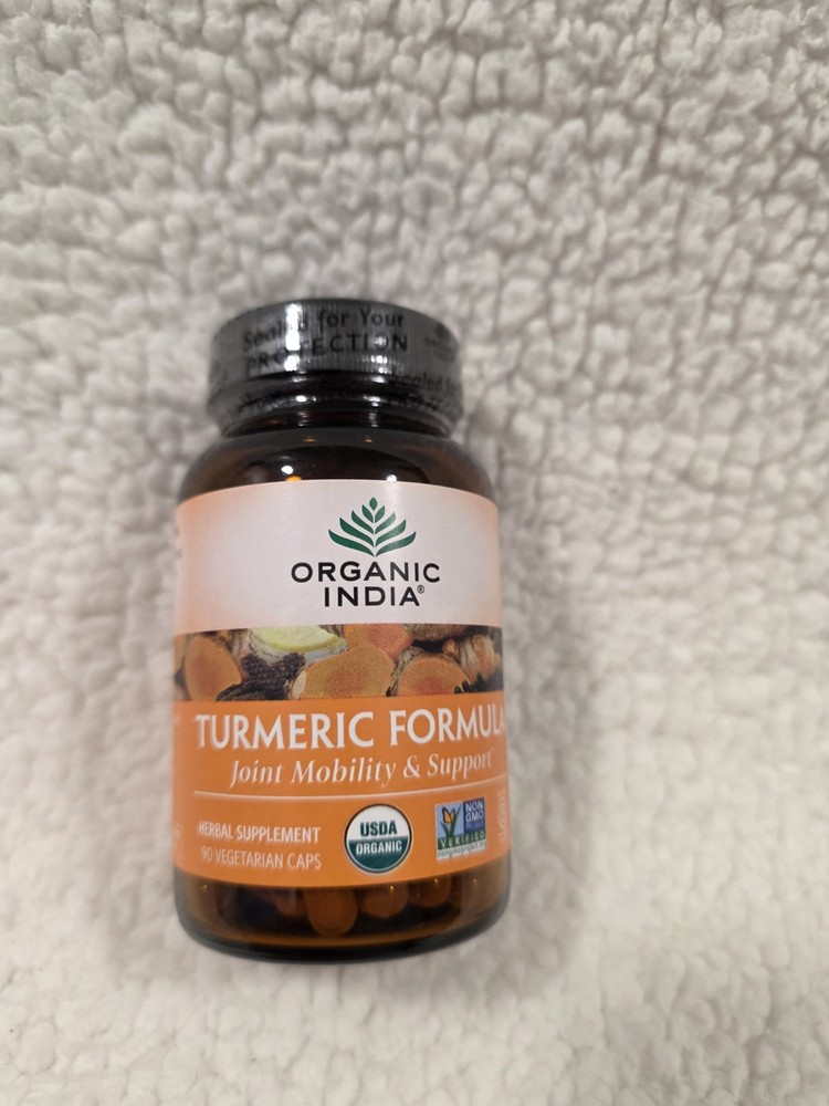 ORGANIC INDIA – TURMERIC FORMULA JOINT MOBILITY & SUPPORT- (90) EXP 7/19/28 -NEW
