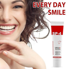 SP 4 Ultra Whitening Toothpaste for Teeth Cleaner & Advanced Stain Removal 50gm