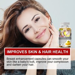 240 Capsules Female Bust Enhancer Bigger Breasts Butt Enlargement Supplement US