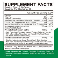 Prostasan Prostate Support Capsules 120ct Shrink Prostate & Relieve Prostatitis