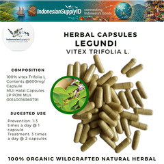 [idHerb] 100-500 Herbal CAPSULES Legundi vitex Trifolia L