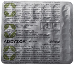 Charak Addyzoa Ayurvedic 240 Capsule