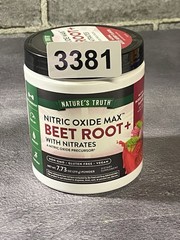Beet Root Powder | 36 Servings | Nitric Oxide | Vegan | by Nature’s Truth