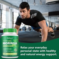 Moringa Powder,Antioxidant Superfood For Energy, Skin Health, Gut Health Support