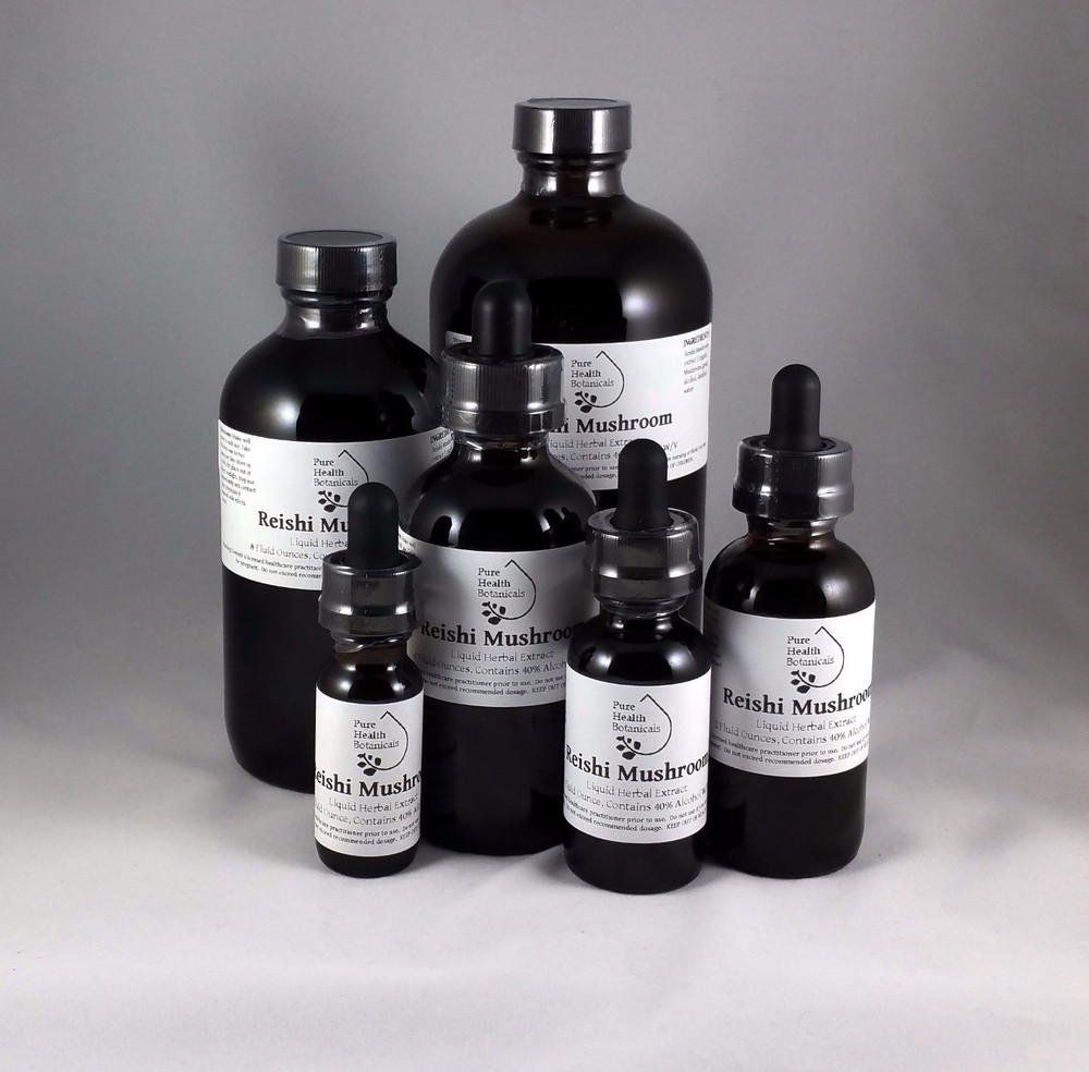 Reishi Mushroom Tincture, Extract, Lingzhi Immortality Ganoderma Lingzhi