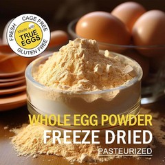 Talcufon Whole Egg Powder Pasteurized, Gluten Free, 8 oz. 227g Exp 09/2027