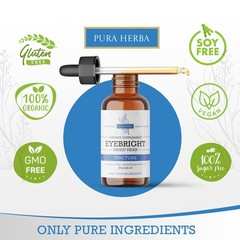 Pura Herba Eyebright Herb 2 Fl Oz Extract, Oral 2 (Pack of 1)