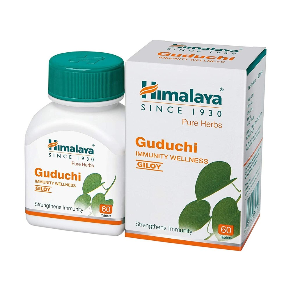 2 Pc Himalaya Herbal GUDUCHI 60 Tabs| Free Shipping