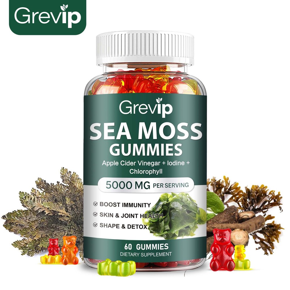 Sea Moss Gummies -Apple Cider Vinegar – Boost Immunity Improve Skin,Joint Health