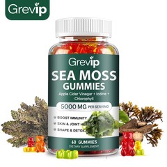 Sea Moss Gummies -Apple Cider Vinegar – Boost Immunity Improve Skin,Joint Health