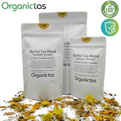 BOOST IMMUNE SYSTEM SUPPORT TEA – 17 selected natural herbs recipe w. Benefits