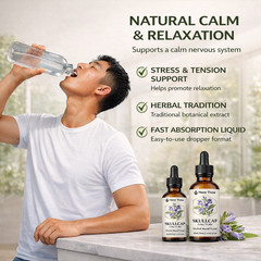 Skullcap Tincture Liquid Extract Stress Relief Herbal Drops 30 ml (1 fl oz)