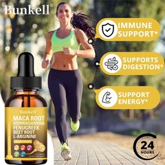 Maca Root Liquid Drops Maintain Liver Intestinal Health Skin Health 60 ML US