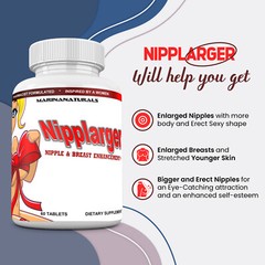 NIPPLARGER Nipple Growth, Grow Nipples – Bigger Breast, Skin Tightening Pills