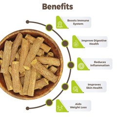 Mulethi Sticks Licorice Root Dried Yashtimadhu For Health,Skin & Hair Cair F/S