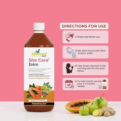 Ayumcure She Care Juice 1000ml Herbal Women Wellness Juice Formula