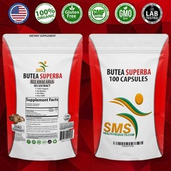 Butea Superba Pills Full Spectrum Red Kwao Krua 1000mg DAILY 100 Capsules