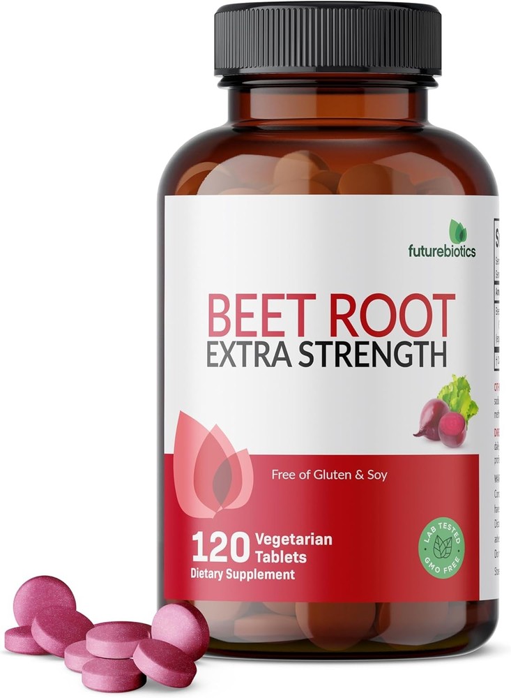 Futurebiotics Beet Root Extra Strength, Non-GMO, 120 120 Count (Pack of 1)