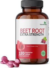 Futurebiotics Beet Root Extra Strength, Non-GMO, 120 120 Count (Pack of 1)