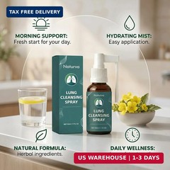 Lung Cleansing Spray,Calendula Leaf Extract Spray Herbal Lung Cleanse Spray,for