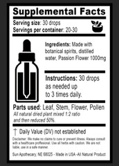 Passion Flower Tincture Passion flower Extract Passiflora Incarnata Calm Relax