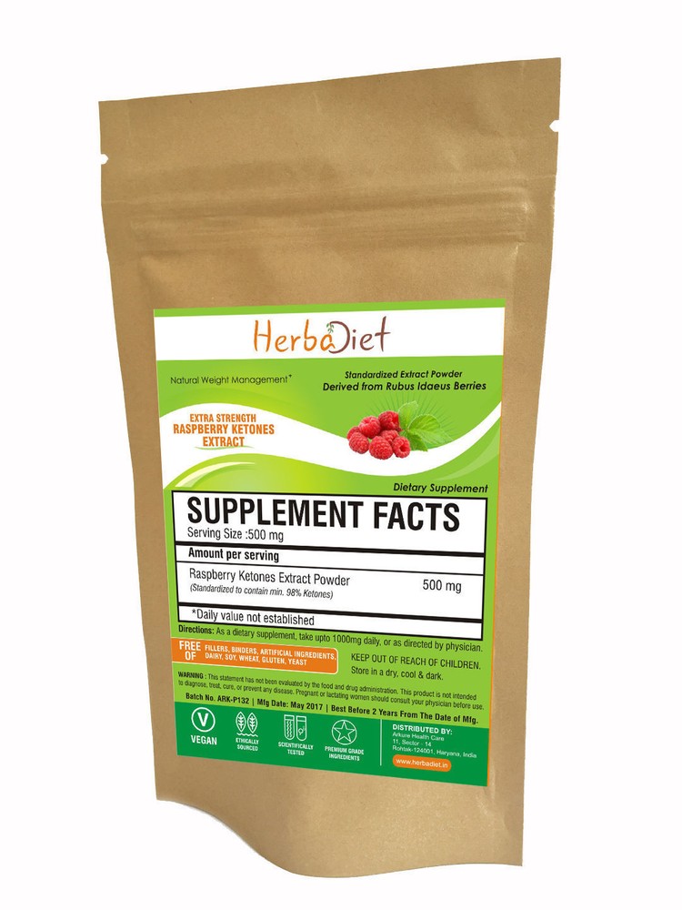 BEST Raspberry Ketones Extract Powder Weight Loss Fat Burner Slimming Formula