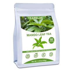 TEARELAE Spearmint Herbal Tea Bags 50 Count Caffeine Free
