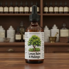 Mulungu Herbal Tincture w/ Lemon Balm – Made with Brazilian Mulungu Bark