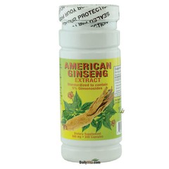 2x American Ginseng Concentrate Extract Pannox Gisennoids 500 mg 200 Capsules
