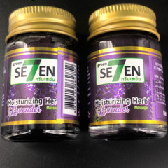 Thai Green Seven Balm Authentic Relax Lavender Sleep Massage Moisturizing 15 x6