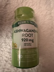 Ashwagandha Capsules 920mg | 90 Count | by Nature’s Truth Exp 05/2027