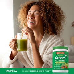 Organic Fruit and Vegetable Drink Mix | 9.5 oz | Vegan Powder | by Lindberg