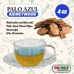 Palo Azul| Kidneywood | Infusión de Té Herbal | 100 Natural Premium Wood Chips