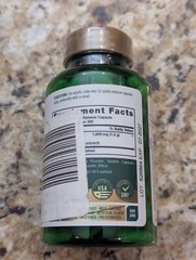 Carlyle Wild Yam Root Quick Release 1200mg 200 Capsules exp: 07/2027