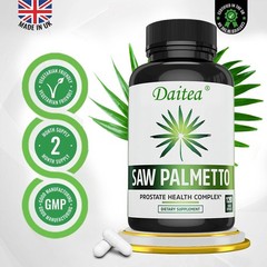 Saw Palmetto 500mg – Premium Prostate Health Support Supplement for Men
