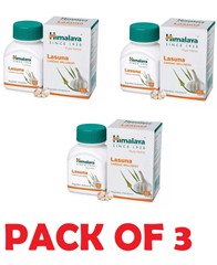 Himalaya Lasuna 60 Tabs x3 – Natural Cholesterol Care | Ayurvedic Heart Health