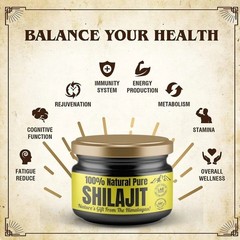 Pure Himalayan Shilajit Organic, Extremely Potent 1000 mg – 20gm